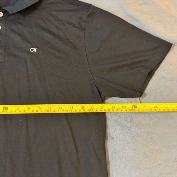 Calvin Klein Black Polo Shirt Classic Cotton Blend
#1001 - Picture 2 of 7